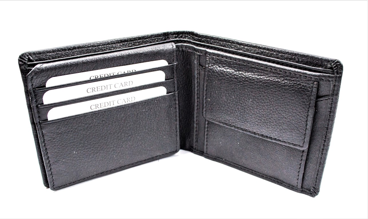 Кожено мъжко портмоне - Подарък за мъж - Image 3