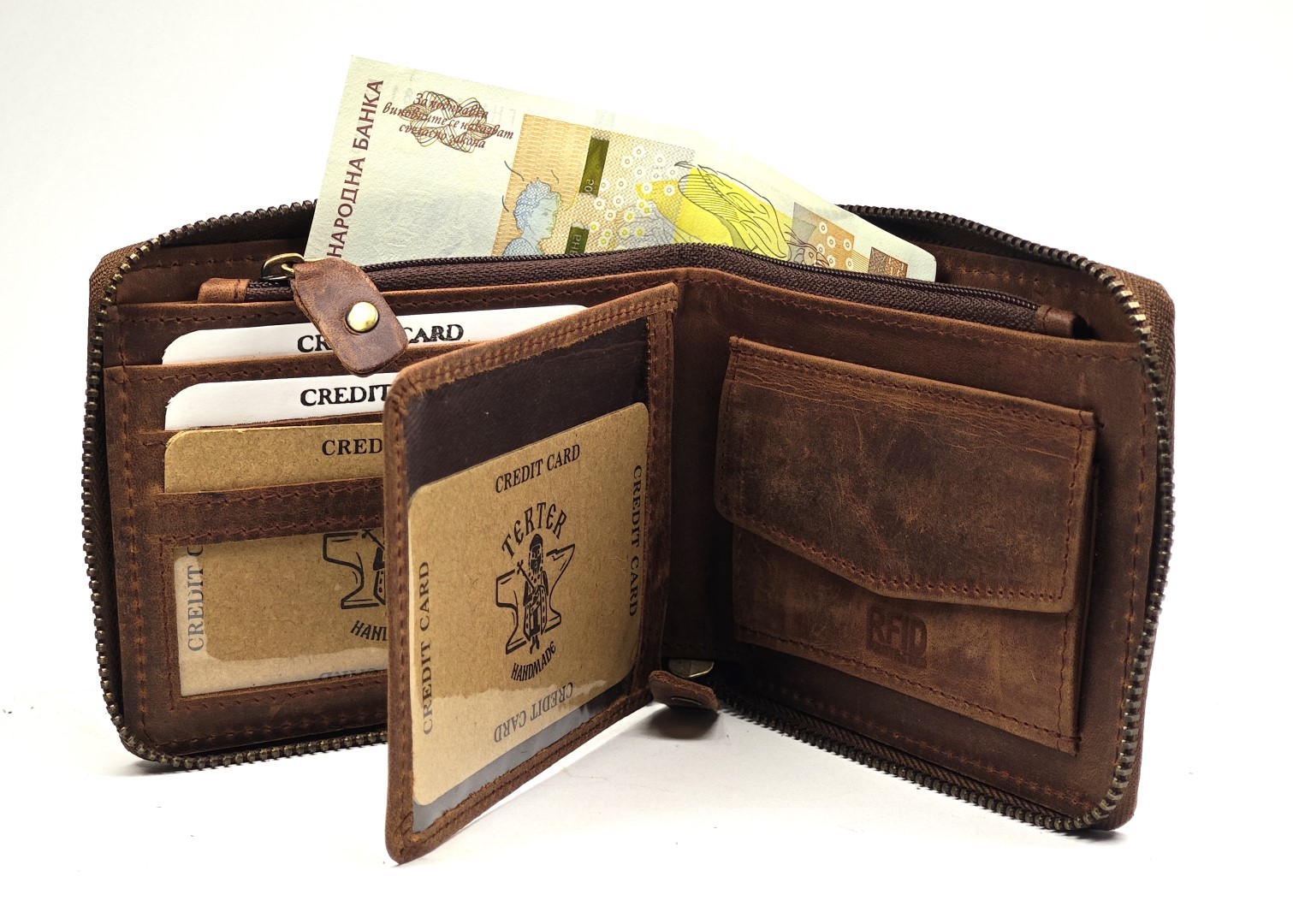 Подарък за юбилей на мъж 30 - Мъжки портфейл - Image 3