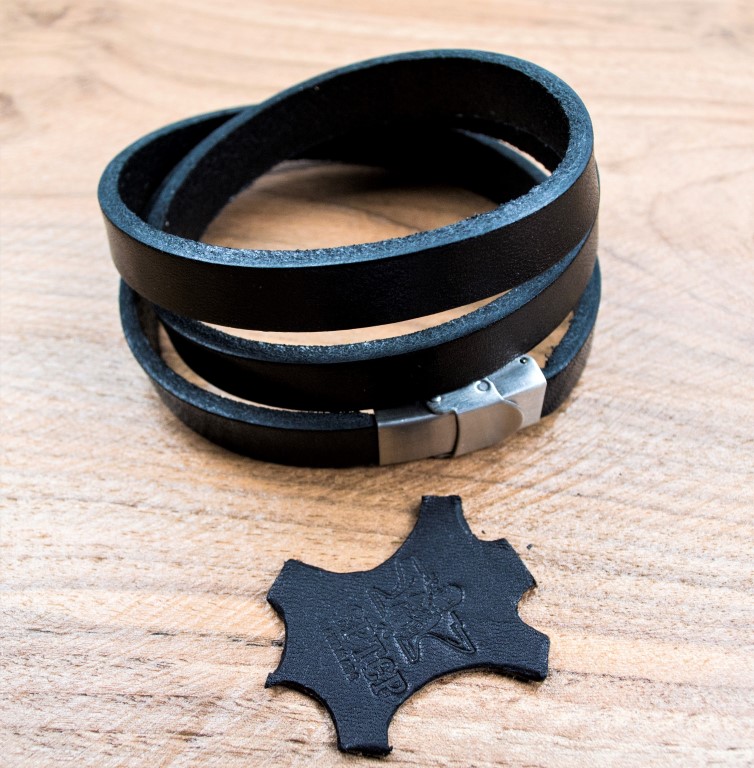 Мъжка гривна за гравиране - Подарък за мъж за рожден ден