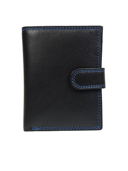 Портфейл с много отделения – вертикален Син шев